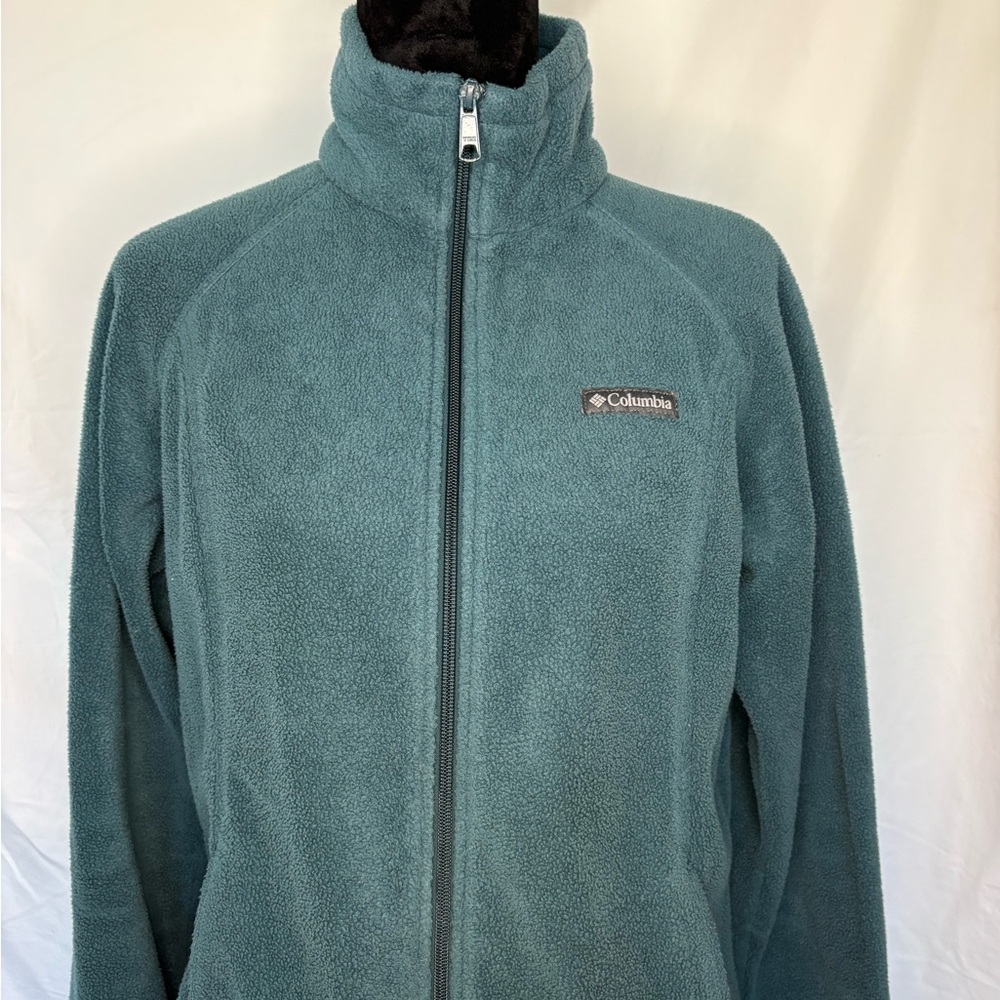 Columbia Women's Blue Fleece Ski Jacket
